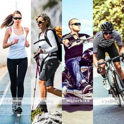 Sport Polarized Sports Sunglasses - Sports Sunglasses for Men Women - Cycling Driving Fishing Glasses UV Protection - CM190E8...