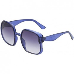 Wrap Female Fashion Pop Sun Eye Glass Irregular Sunglasses Glasses Vintage Style - C - CS18TQEEDN6 $20.27