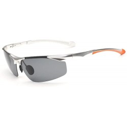 Aviator Limited edition polarized sunglasses - Silver Color - CG12JHCSA7H $26.01