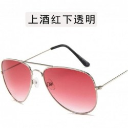 Rimless Retro Classic Vintage Small Round Gradation Sunglasses Men Sun Glasses Women Metal Frame Lens Eyewear UV400 - 5 - CN1...