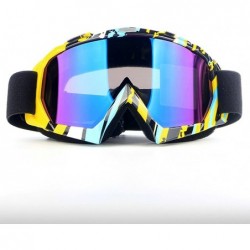 Goggle New Ski Snowboard Motorcycle Dustproof UV Protection Sunglasses Goggles Lens Frame Eye Glasses - A - C718T4NWZR3 $31.94