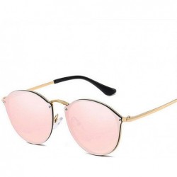 Rimless 2019 Cat Eye Sunglasses Women Luxury Rimless Sun Glasses Retro NO 1 Multi - No 6 - C318XE0569N $10.22