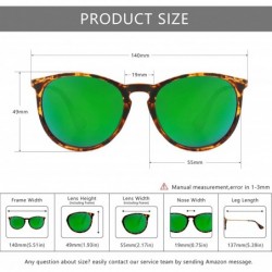 Square Vintage Round Sunglasses for Women Classic Retro Designer Style - CD18XHNDMY2 $22.65