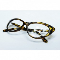 Cat Eye Super Cateyes Vintage Inspired Fashion Mod Chic High Pointed Cat-Eye Glasses Eyewear - C111RJ6OHAX $9.12