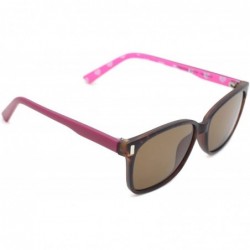 Square Rectangle Sunglasses for Womens Exquisite Arms - Leopard - C61827YRY3W $18.35