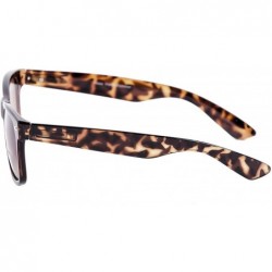 Sport Wayfarer Polarized Invisible Sunglasses Tortoise - C212K81ZJ67 $39.56