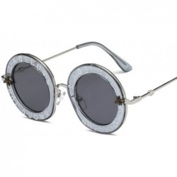 Round Little Bee Round Glasses Vintage Men Women Sunglasses Oculos De Sol Retro NO.1 - No.4 - CN18YZUOTOC $8.28