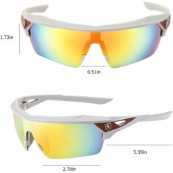 Round Sunglasses Protection Softball Baseball KN P01025 - Color - CS18RX40N2I $27.56