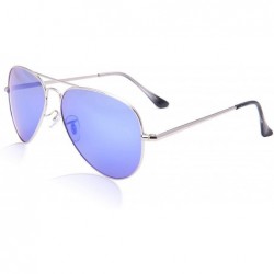 Round TuXianSen Classic Aviator Sunglasses Metal Frame with Premium Quality - Fashion Design for Women and Men - C318I8C4RAI ...