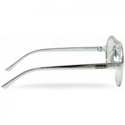 Aviator Aviator Style Chrome Kaleidoscope Glasses - Limited Edition - CK185UX2NW6 $113.58