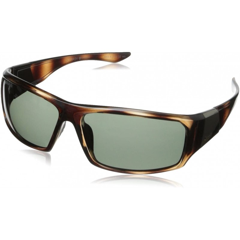 Oval Unisex Destro Polarized Sunglasses - Tortoise - C4118BN25HB $37.33