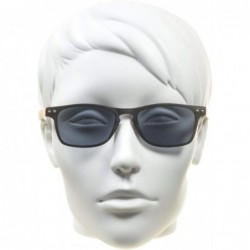 Rectangular Square Reading Sunglasses Full Sun Reader Men Women Flexible Light - Black + Black - C6180T49XKD $13.88