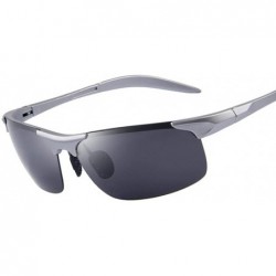 Aviator 100% Polarized Driver Driving Sunglasses TR90 Ultra Lightweight C02 Blue - C06 Yellow - C818XNGHK4W $13.53