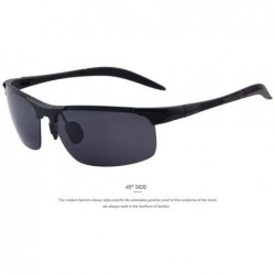 Aviator 100% Polarized Driver Driving Sunglasses TR90 Ultra Lightweight C02 Blue - C06 Yellow - C818XNGHK4W $13.53