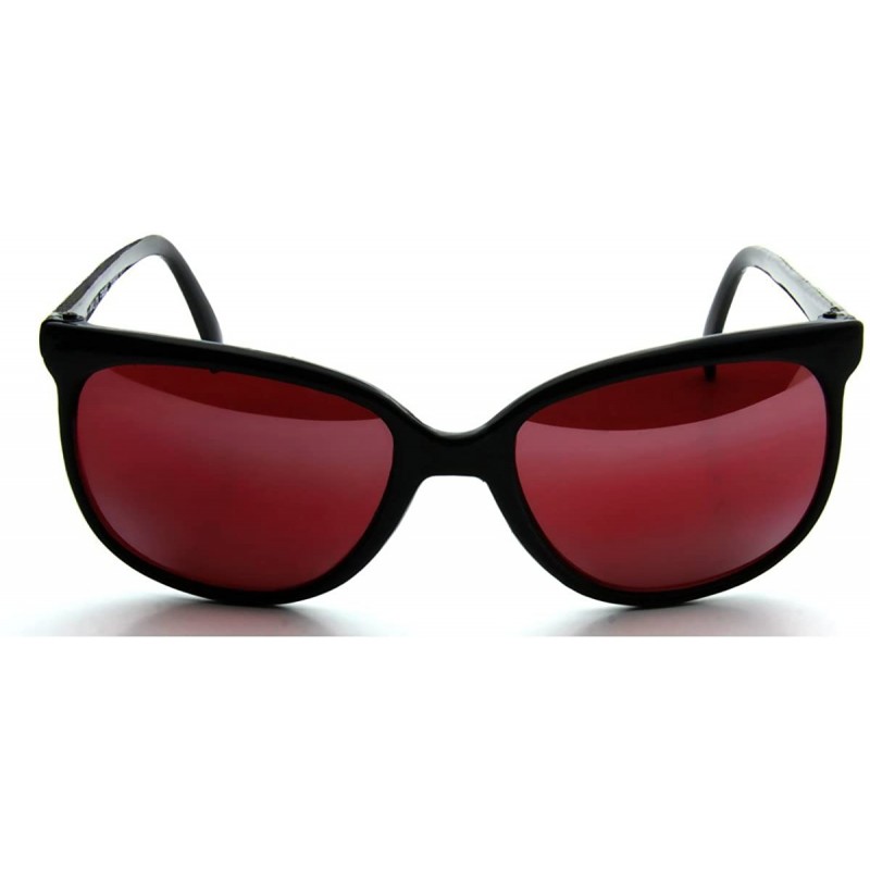 Wayfarer Square Sport Wayfarer Plastic Frame Red Mirror Lens Sunglasses - Black - CB11Q6IPI81 $8.52