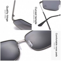 Oval Sunglasses Women Men Polarized sandbeach drive Retro Glasses Lens Eyewear Ladies New Fashion UV400 Sun Glasses - CO18RQD...