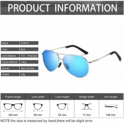 Rectangular Sunglasses for Men Polarized Driving sunglasses Fashion Vintage Wayfarer Sun Glasses - C8 - CL18E7D30YA $13.69