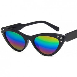 Oval Unisex Sunglasses Retro Pink Drive Holiday Oval Non-Polarized UV400 - Multicolor - CY18RKH22M4 $7.50