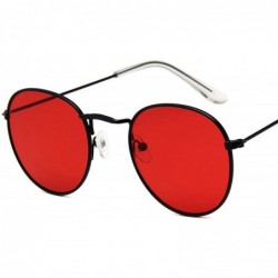 Oval Vintage Oval Classic Sunglasses Women/Men Eyeglasses Street Beat Shopping Mirror Oculos De Sol Gafas UV400 - C0198AGSGMH...