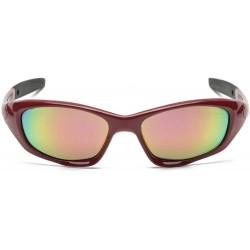 Sport Outdoor 100% UV Protection Active Sports Sunglasses Superlight UNBREAKBLE TR90 Frame Unisex Men women - CH11YIESC51 $11.85