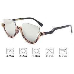 Rimless Women Heart Shape Rimless Sunglasses UV400 Protection Aviator Sunglasses - Style2 - CT18XYRXGYN $15.69