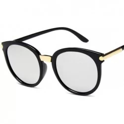 Oval Sunglasses Suitable Shopping Polarizer - Silver - C4197WHHXX8 $27.06