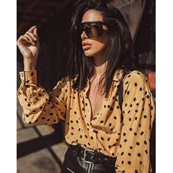 Shield Oversized 150mm Super Shield Mirrored Lens Sunglasses Retro Flat Top Matte Black Frame - CF18G2EULM6 $15.37