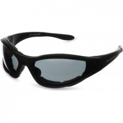 Sport Raptor 2 Interchangeable Sunglasses - Black Frame/3 Lenses (Smoked - Amber and Clear) - CW111K1SAYH $50.57