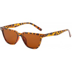 Goggle Women Vintage Sunglasses Retro Big Frame UV400 Eyewear Fashion Ladies Goggles (E) - E - C018QACW8ND $8.19