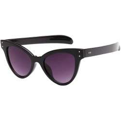 Aviator 2019 New Fashion Nails Cat Eyes Sunglasses Women Personality Trend Women C7 - C6 - CI18YQUR3TU $9.15