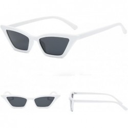 Cat Eye Vintage Sunglasses Goggles Protection - H - CH190HA2W39 $7.78