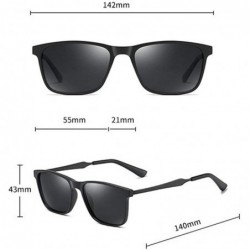 Square polarized sunglasses fashion outdoor yellow 0 - C718ZCRIR2C $19.37