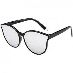 Square Mens Womens Retro Big Frame Vintage Rapper Sunglasses Eyewears - E - CQ18TRAOUKU $8.02