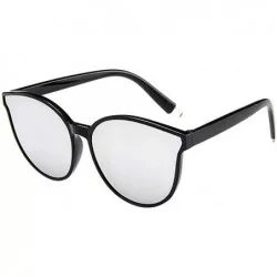 Square Mens Womens Retro Big Frame Vintage Rapper Sunglasses Eyewears - E - CQ18TRAOUKU $16.69