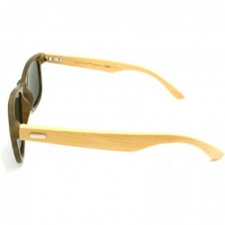 Sport NEW Real Tree Bamboo wood Temples Sunglasses - C0184OSUQWU $23.97