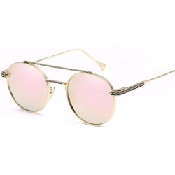 Round European and American RETRO SUNGLASSES universal round-faced men's and women's Sunglasses - F - CB18Q92YAEW $52.18