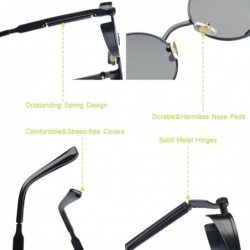 Square Lennon Gothic Steampunk Sunglasses Black Yellow Tinted Shades - Black Lens/Black Frame - C11879EUS7T $14.43