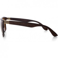 Shield Coating Eye Men Wood Bamboo Women Printed Wrap 52MM Sunglasses - C7 No Logo - CZ18M3NEU8W $19.83