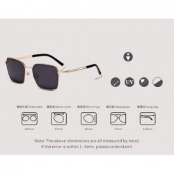 Aviator Polarizing Sunglasses Driving Sunglasses Polarizing for Men - E - CR18QQG04RD $43.95