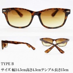 Round Japan Quality Sunglasses Unisex Triple UV protection Japan Standard Lens - Brown/Brown Type B - C517YXMQT36 $20.50