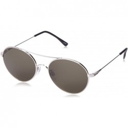 Round Visual Huxley Sunglasses - Platinum - CM11TDPOTM5 $28.59