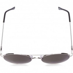 Round Visual Huxley Sunglasses - Platinum - CM11TDPOTM5 $28.59