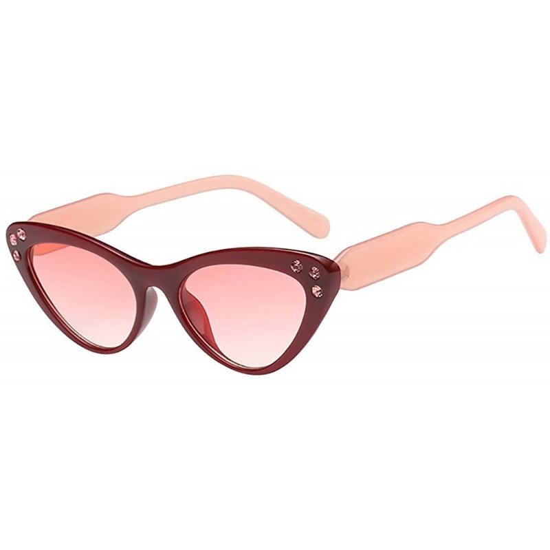 Women sunglasses polarized uv protection cat eyes small face