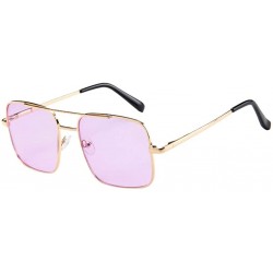 Oversized Square Sunglasses Polarized Sunglasses Larger Sized Square Frame Classic Sunglasses Gradient Sun Glasses Shades - C...