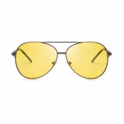 Sport Polarized color changing sunglasses outdoor Changing - Gun Gray Yellow - CT190SYTKZZ $8.91