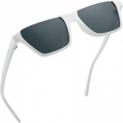 Oversized Oversize Multifunction Sunglasses-UV400 Protection-Retro for Men/Women - Z3298_white Grey - CO193ZZEEU0 $40.89