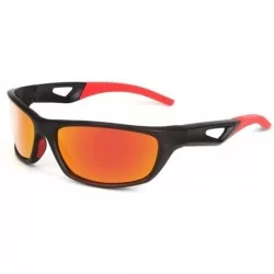 Sport Polarized Sports Sunglasses For Men Women Running Fishing Driving TR90 Frame - C018UDCTGW7 $67.07
