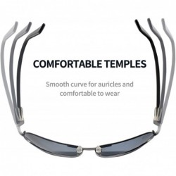 Aviator Sunglasses for Men Women Vintage Lightweight Aviator Metal Frame UV 400 protection - Gray - C618STCIOQW $19.80