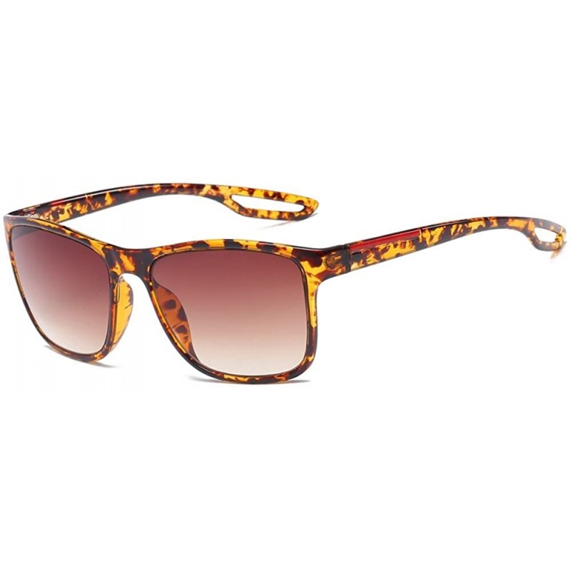 Oversized Sunglasses for Men Women-Classic Square Black Frame Eyewear UV400 - 03 Color - CR18D4MYG2M $7.25