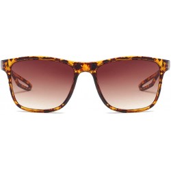 Oversized Sunglasses for Men Women-Classic Square Black Frame Eyewear UV400 - 03 Color - CR18D4MYG2M $7.25